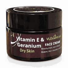 Load image into Gallery viewer, VLEssentials Dry Skin Beauty Bundle skincare set with cleanser, facial wash, toner, serum, and face cream for dry skin restoration
